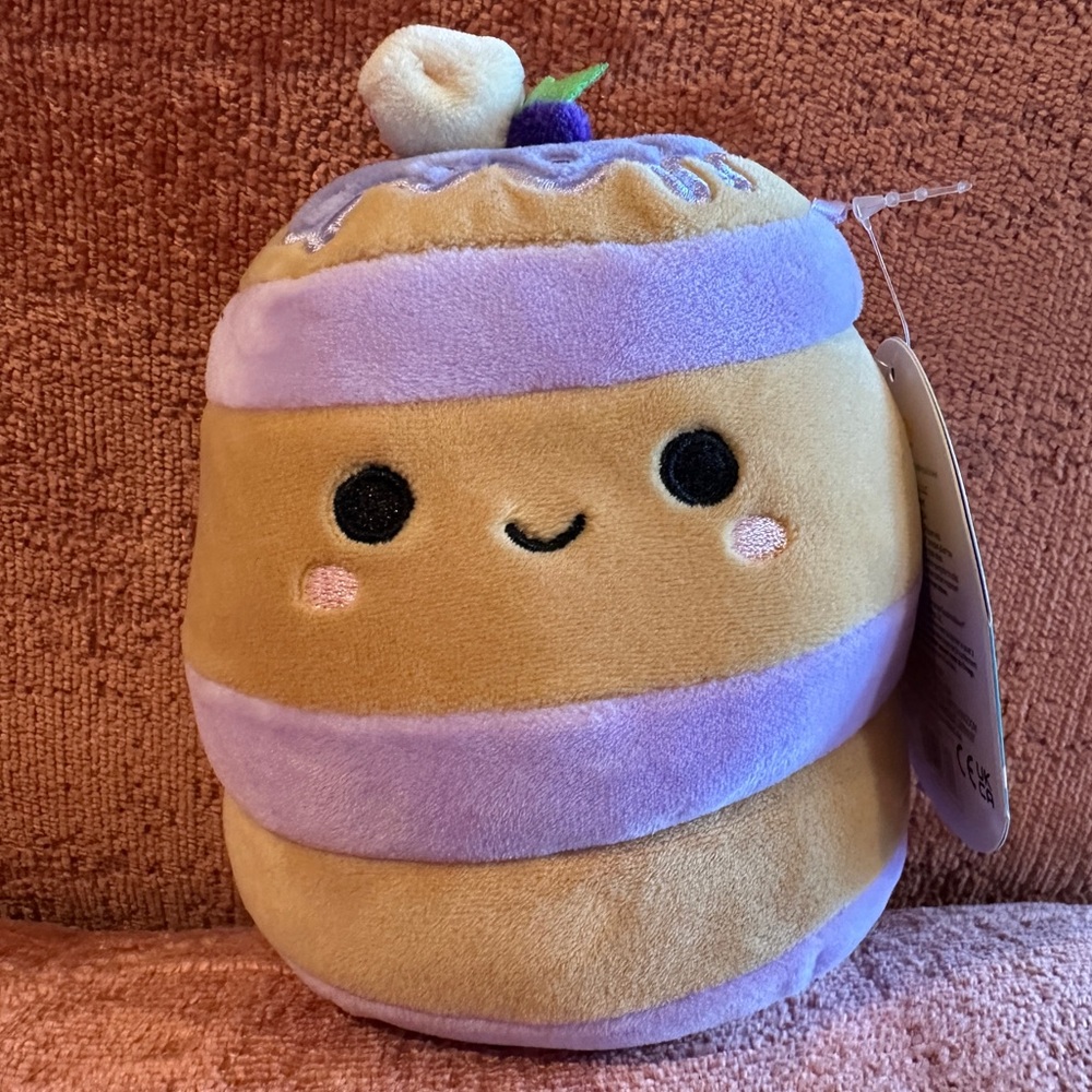 Squishmallows 5 in Paden the Blueberry Pancakes